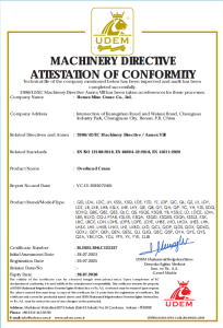 CE certification document 2