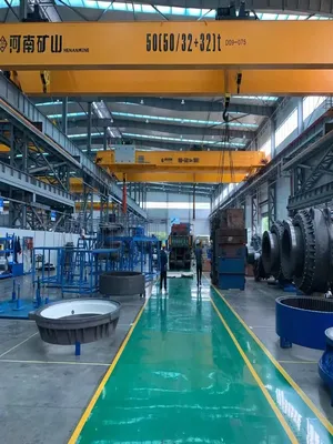 Kuangshan crane production workshop
