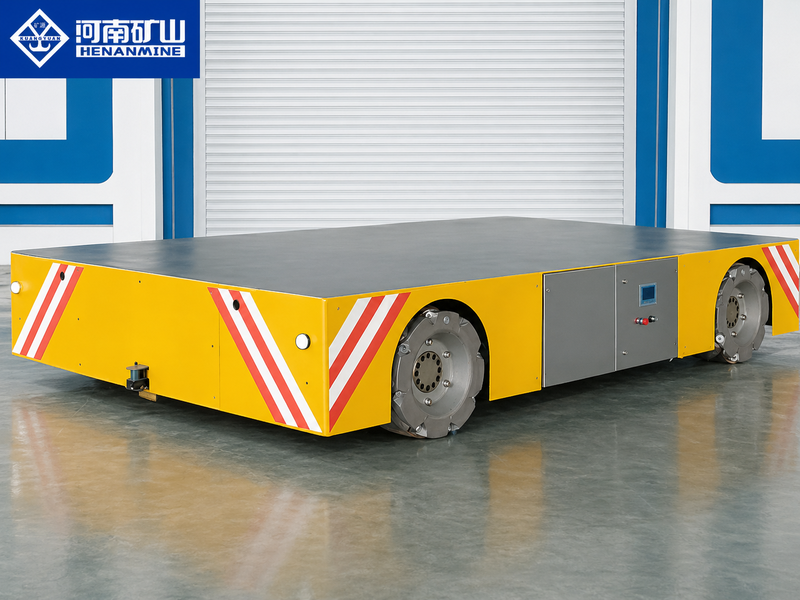 AGV Transfer Carts/Trolleys for automated material transport in warehousing manufacturing ports and heavy industries