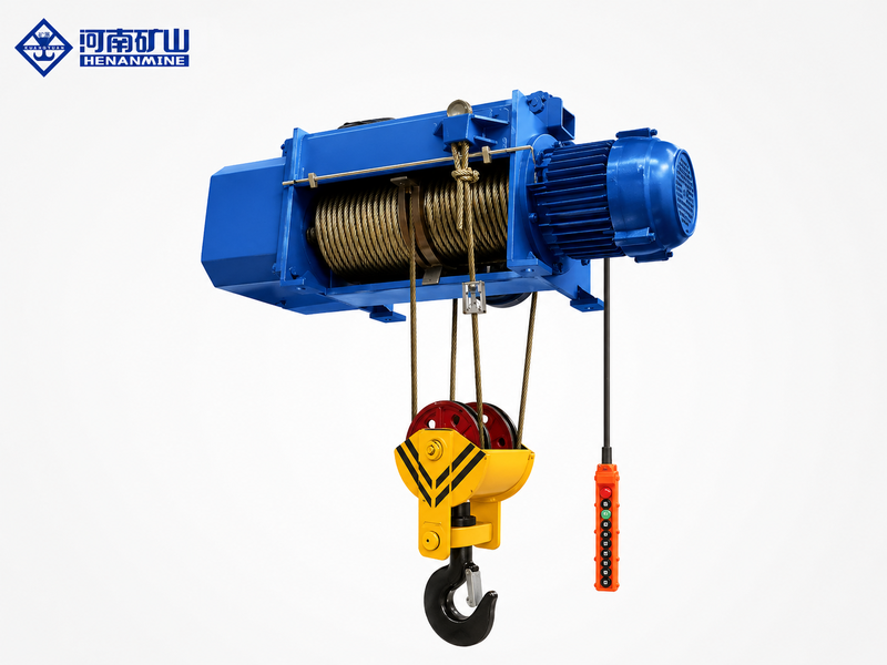 HC Type Electric Hoist for heavy-duty wire rope lifting on overhead cranes, gantry cranes and I-beam rail systems