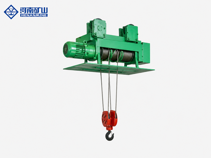 Casting Electric Wire Rope Hoist for metallurgical workshop lifting with thermal insulation and safety brake protection