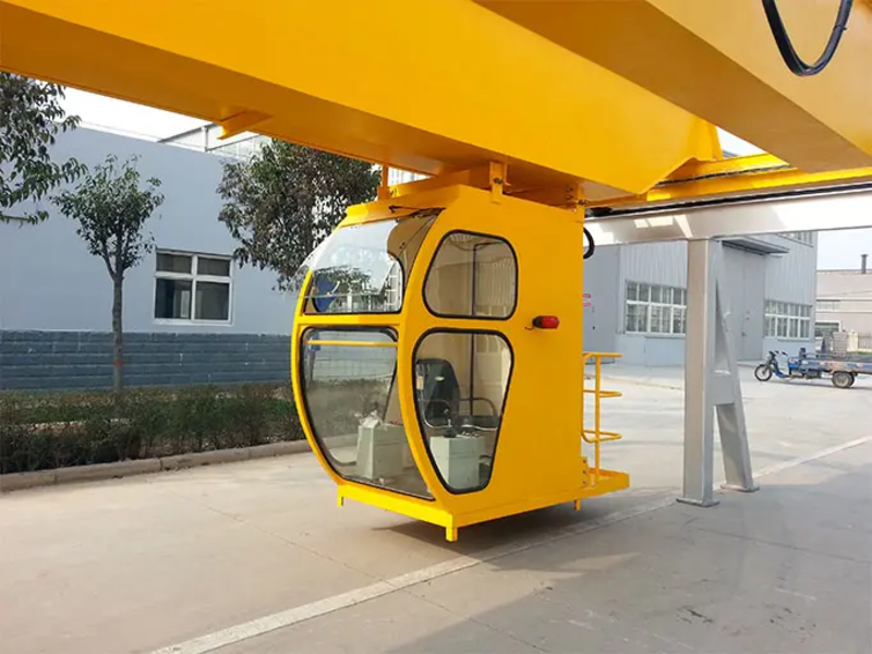 Crane Remote Control with wireless remote joystick cabin and intelligent control methods for overhead crane operation