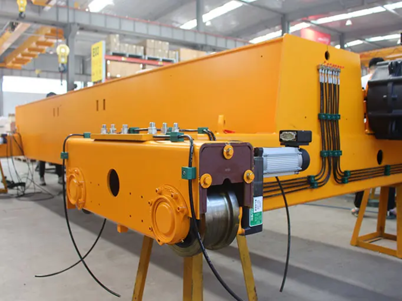 Crane Gear Motor with integrated motor brake and gearbox for overhead crane and gantry crane travelling drive
