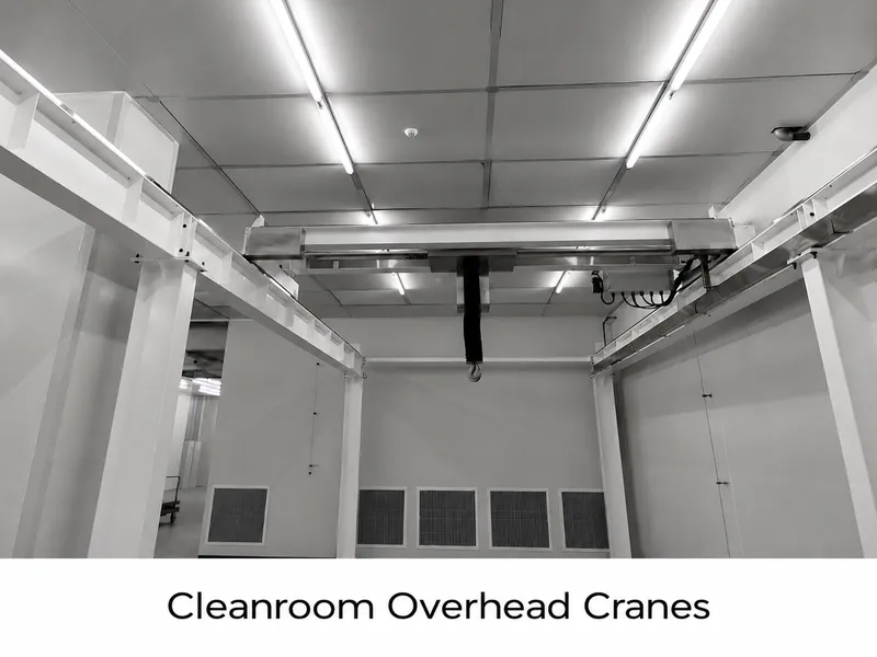 Cleanroom Overhead Cranes for contamination-free material handling