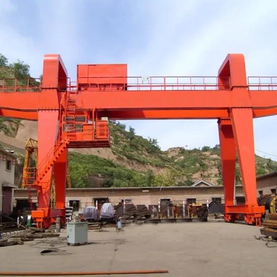 Heavy-duty double girder gantry crane for industrial lifting