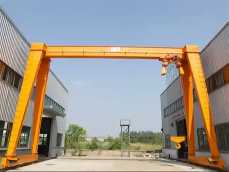 Rail-mounted single girder gantry crane