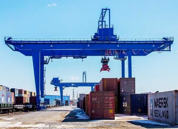 RMG rail-mounted container gantry crane for container handling