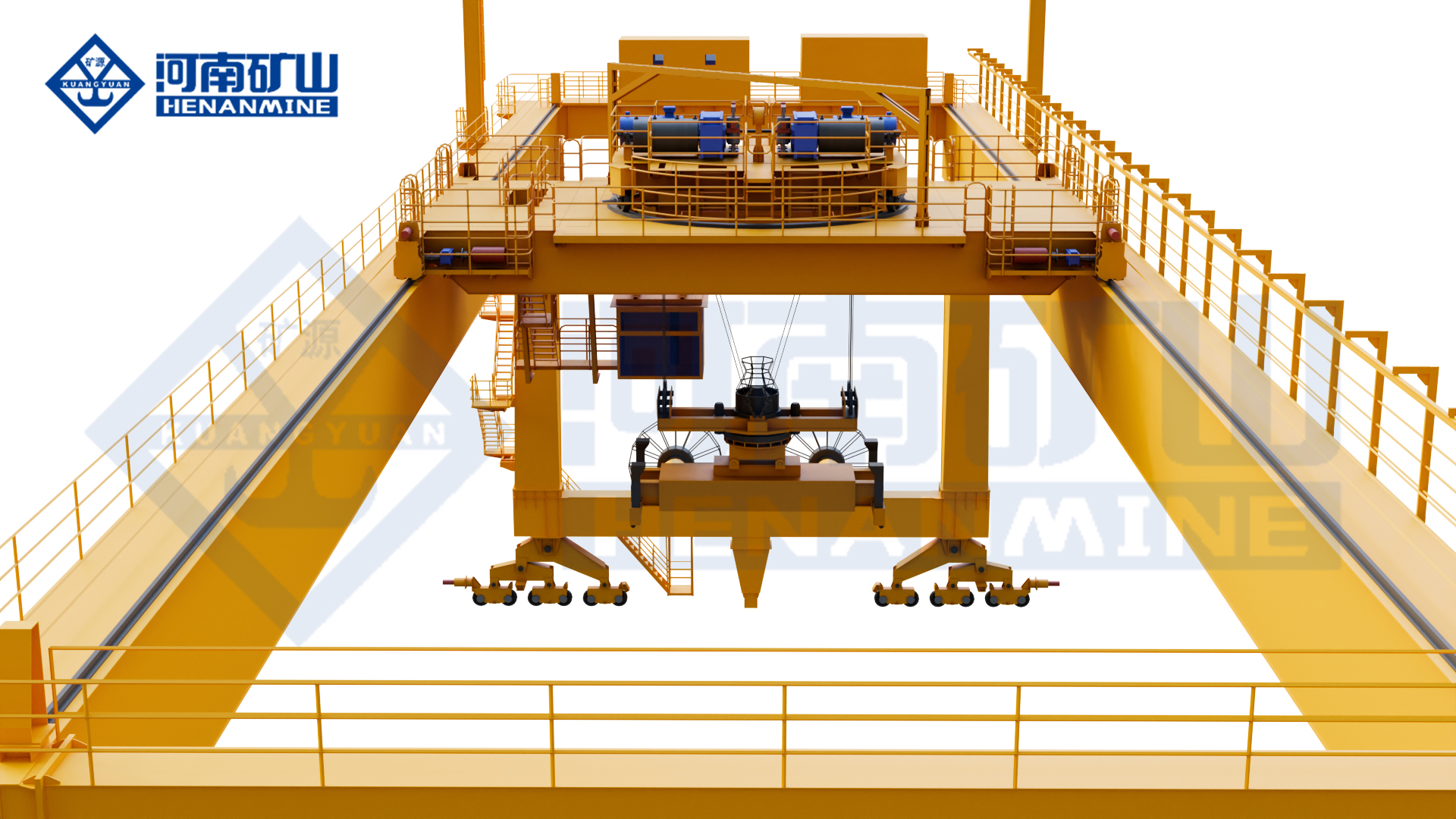 RTG rubber-tyred container gantry crane
