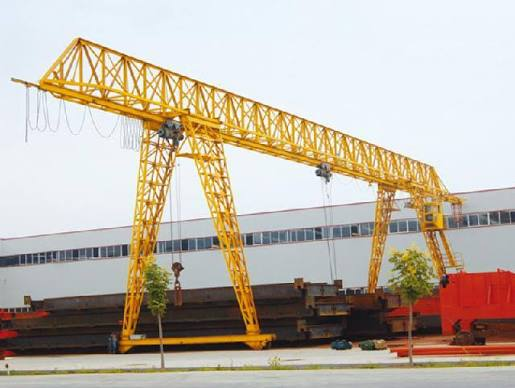 Electric hoist gantry crane installation